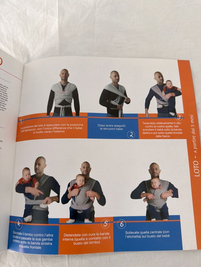 Faja portabebés babywrap Quaranta Settimane