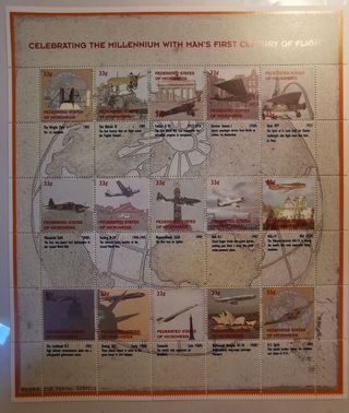 Francobolli Micronesia Aerei - MILLENNIU,