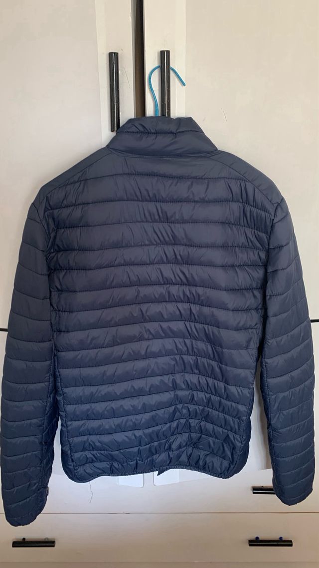Chaqueta Pull&Bear azul acolchada