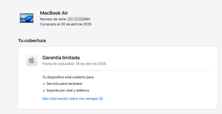 MacBook Air 13' M4 16GB 256GB Plata