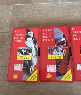 Set VHS Ferrari: Storia della Ferrari