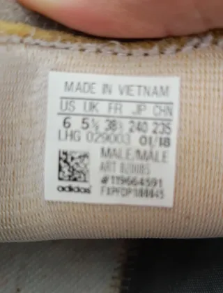 Zapatillas deportivas tenis Adidas  Campus 38⅔