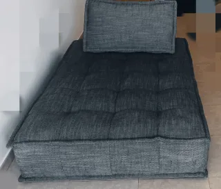 Sofás modulares Maisons du Monde gris. 2 piezas.