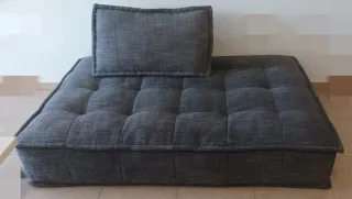 Sofás modulares Maisons du Monde gris. 2 piezas.