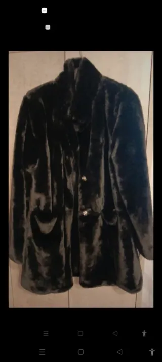 Giacca eco pelliccia nuova