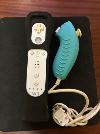 Mando Wii Motion Plus y Nunchuk Nintendo
