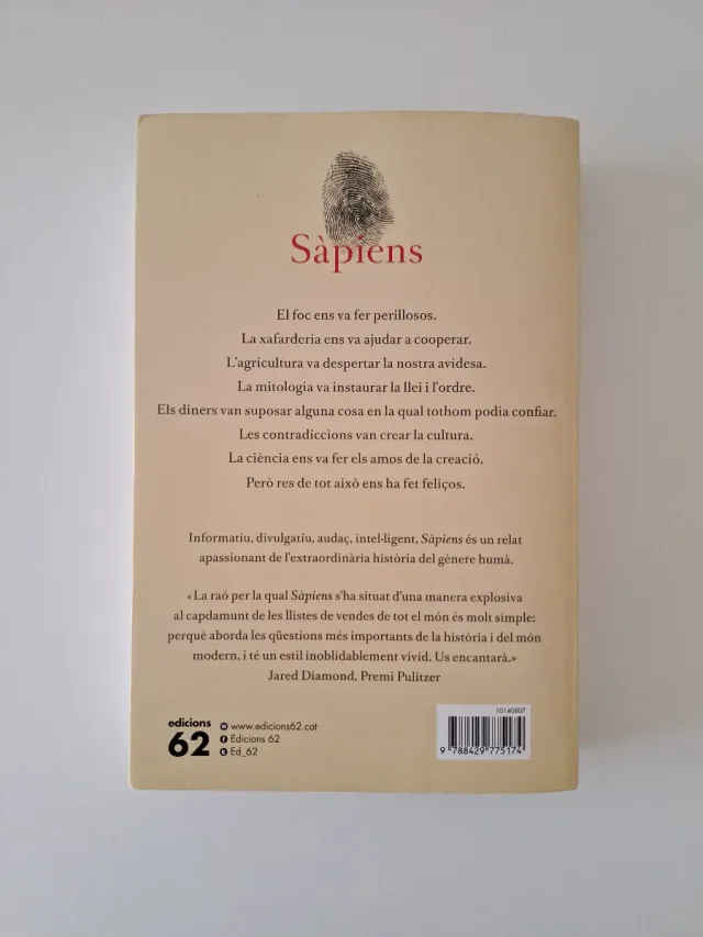 Sàpiens (edició rústica): Una breu història de ...
