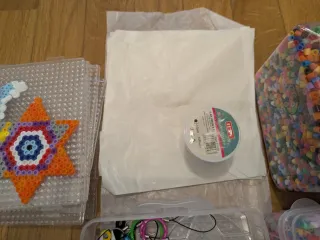 Piezas para pulseras, llaveros y planchas