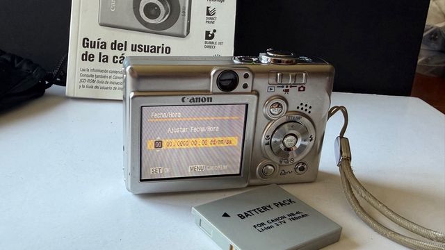 Canon IXUS 50 Cámara Digital Plata
