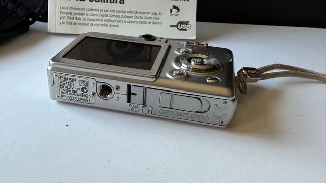 Canon IXUS 50 Cámara Digital Plata