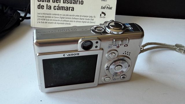 Canon IXUS 50 Cámara Digital Plata