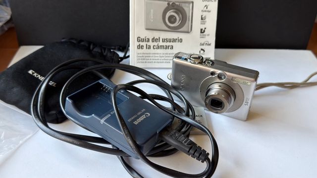 Canon IXUS 50 Cámara Digital Plata