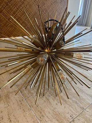 Lámpara de techo Boivin Eichholtz dorada