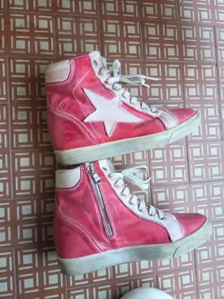 Polacchino in pelle donna