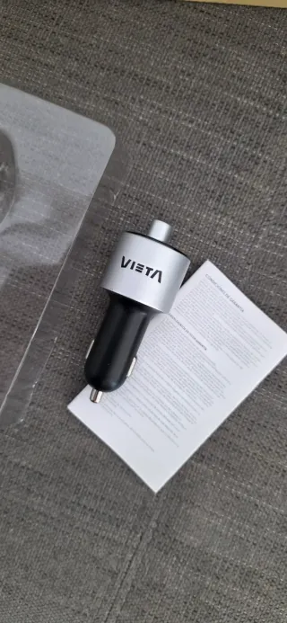 Cargador Coche VIETA Mechero 2 puertos.