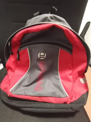 Mochila Reebok Gris y Roja