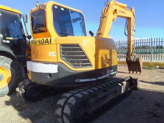 MINI EXCAVADORA HYUNDAI ROLEX 80CR - 9A.