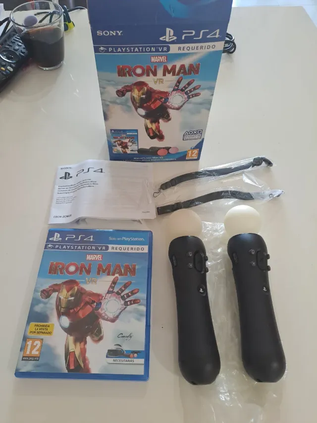 Marvel's Iron Man VR PS4 + 2 Controles Move