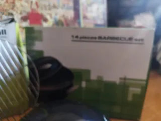 Barbacoa Carbón Portátil + Accesorios