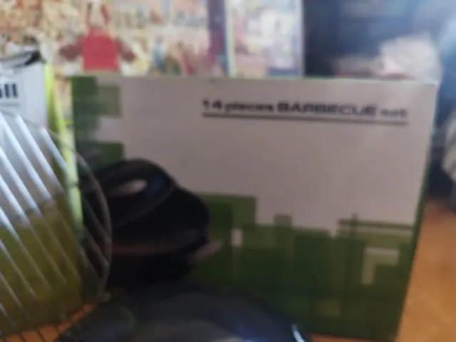 Barbacoa Carbón Portátil + Accesorios