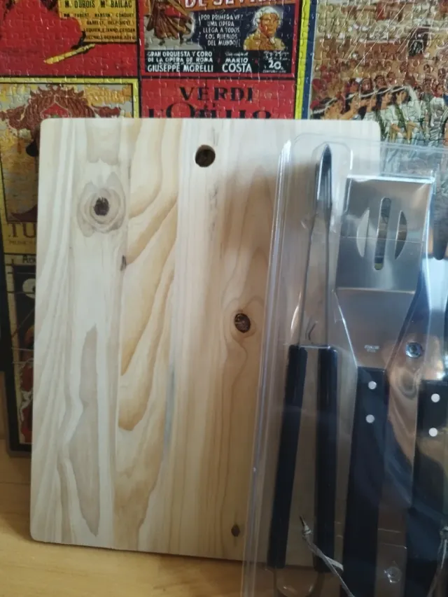 Barbacoa Carbón Portátil + Accesorios