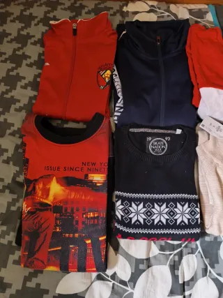 Lote Ropa Invierno Niño 16 años