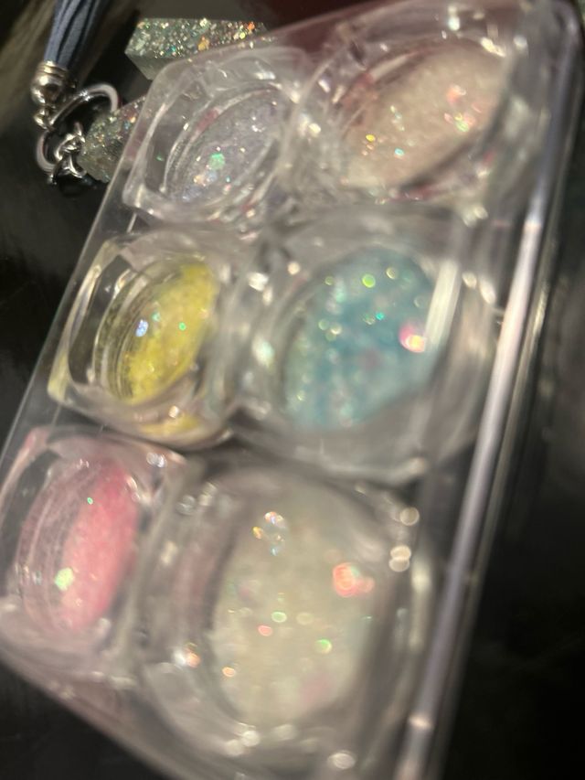 Lote brillantinas para manualidades