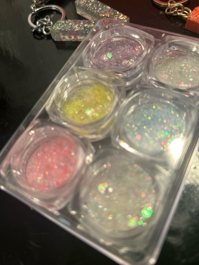 Lote brillantinas para manualidades