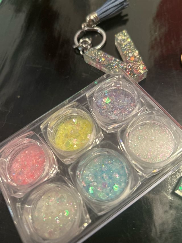 Lote brillantinas para manualidades