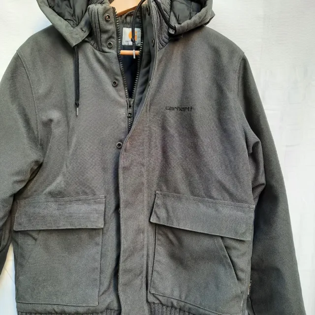 Giubbotto Carhartt Uomo Grigio Imbottito