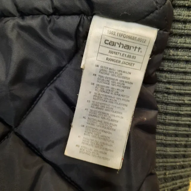 Giubbotto Carhartt Uomo Grigio Imbottito