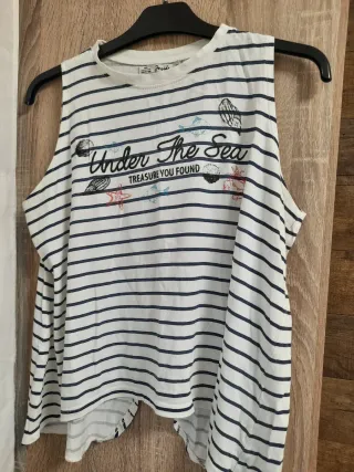 Camiseta sin tirantes Inside  Under The Sea t.M