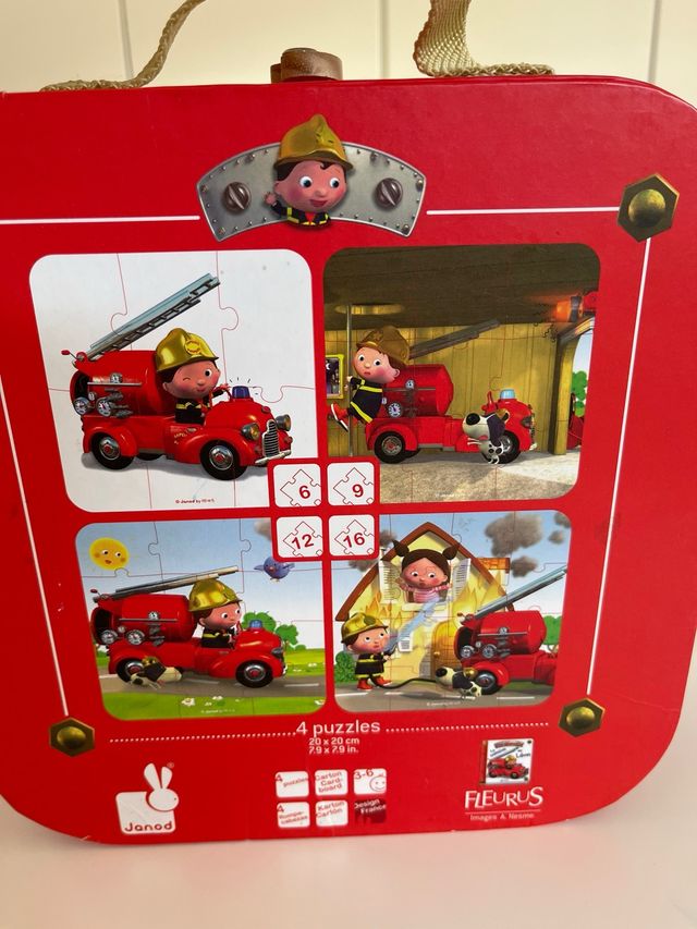 Lote 5 Puzzles +3 años