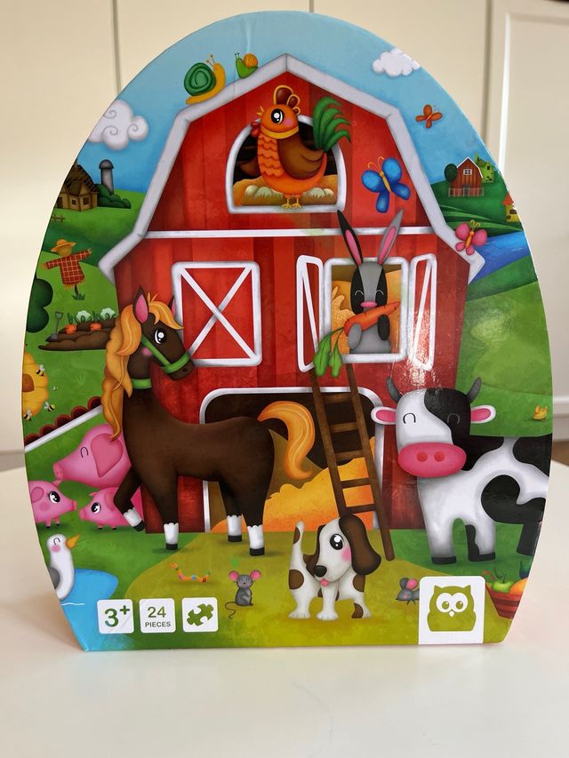 Lote 5 Puzzles +3 años