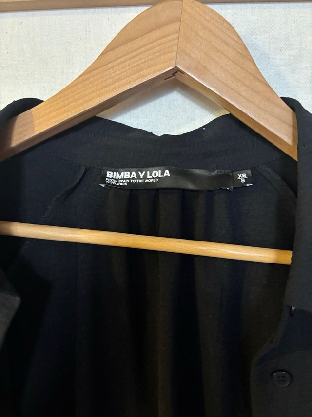 Blusa Bimba y Lola negra talla única