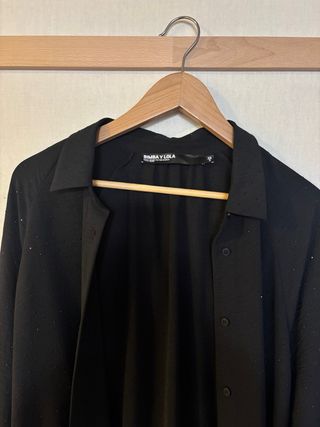 Blusa Bimba y Lola negra talla única
