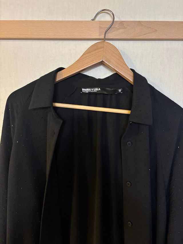 Blusa Bimba y Lola negra talla única