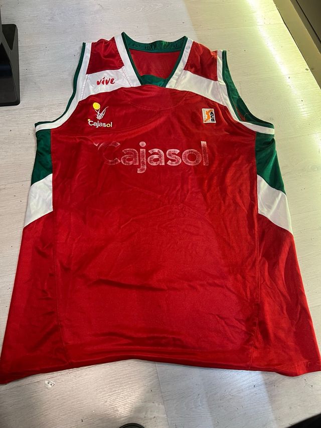 Camiseta Baloncesto Cajasol Vive