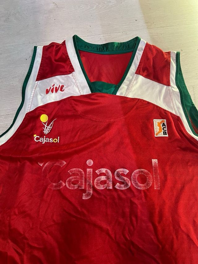 Camiseta Baloncesto Cajasol Vive