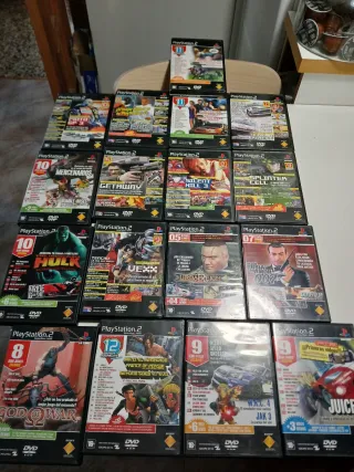 Lote 18 Juegos PS2 (Demo)