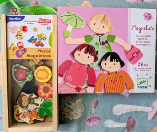Juguetes Magnéticos Djeco y Nenittos