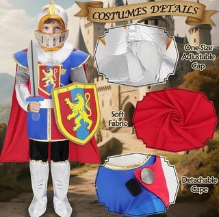 Disfraz Caballero Niño 3-5 años