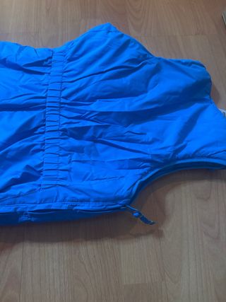 Mono de nieve infantil azul talla 4