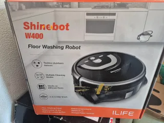 Robot aspirador y fregasuelos ILIFE Shinebot W400