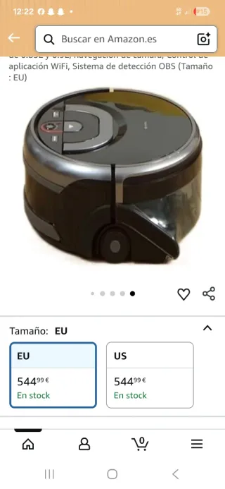 Robot aspirador y fregasuelos ILIFE Shinebot W400