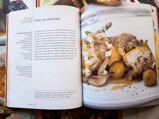 Colección libros de cocina. Nuestra cocina.