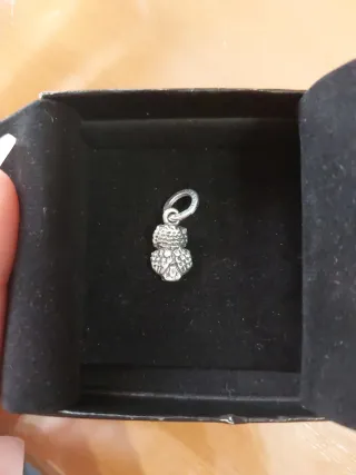 Ciondolo gufo in argento