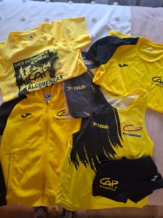 Equipación atletismo CAP Alcobendas infantil