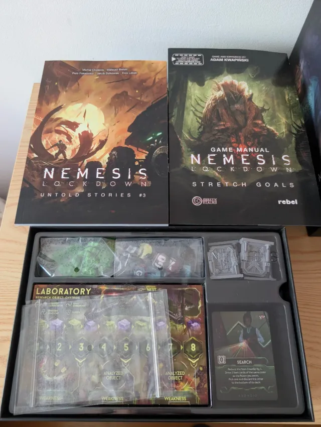 Nemesis Lockdown + Kickstarter Stretch Goals (ENG)