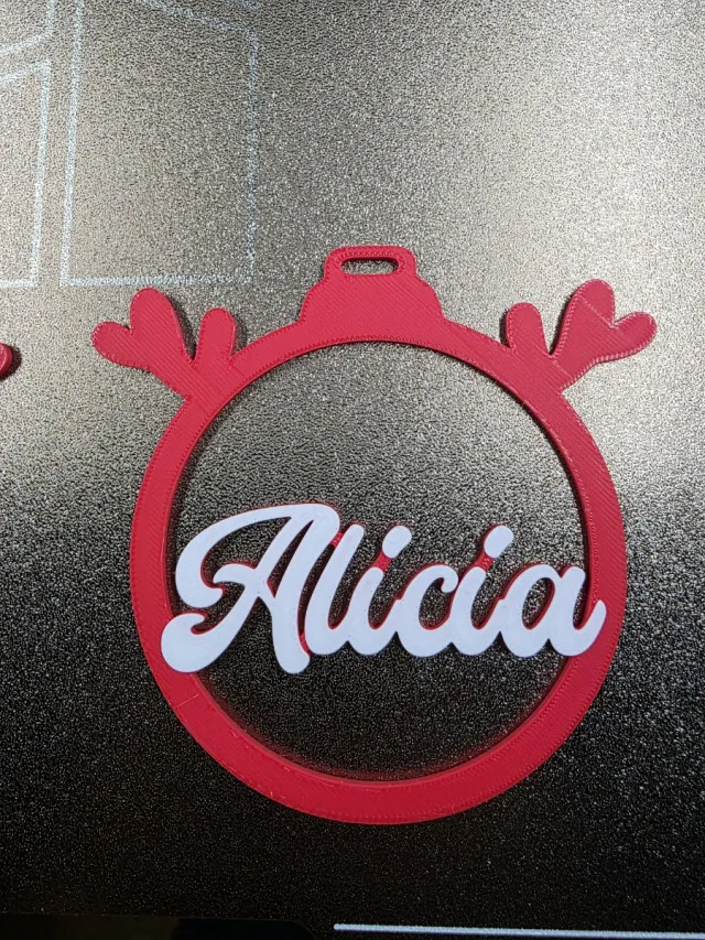 Bola Navidad Personalizada